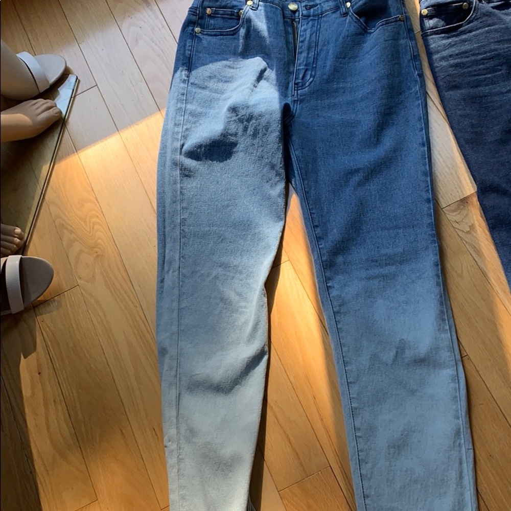 Like new-DG2-Diane Gilman Ombré jeans stretch